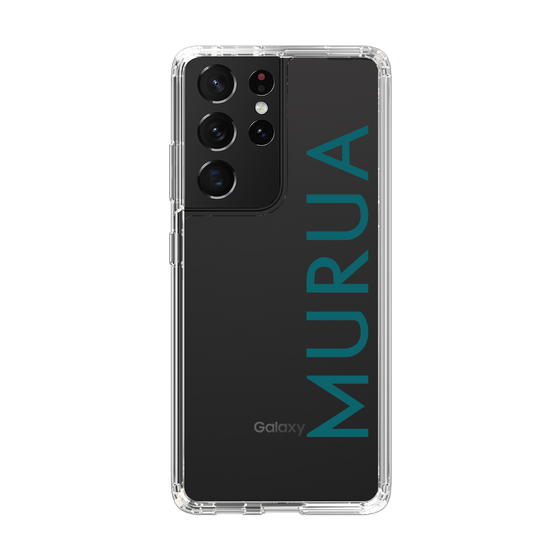 Slim Protection Case［ MURUA - Logo - Green ］
