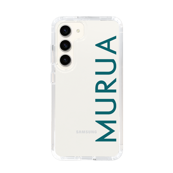 Slim Protection Case［ MURUA - Logo - Green ］