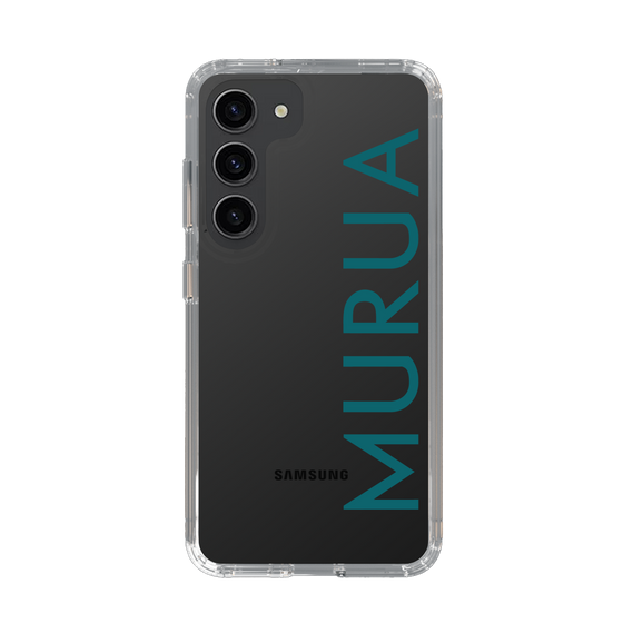 Slim Protection Case［ MURUA - Logo - Green ］