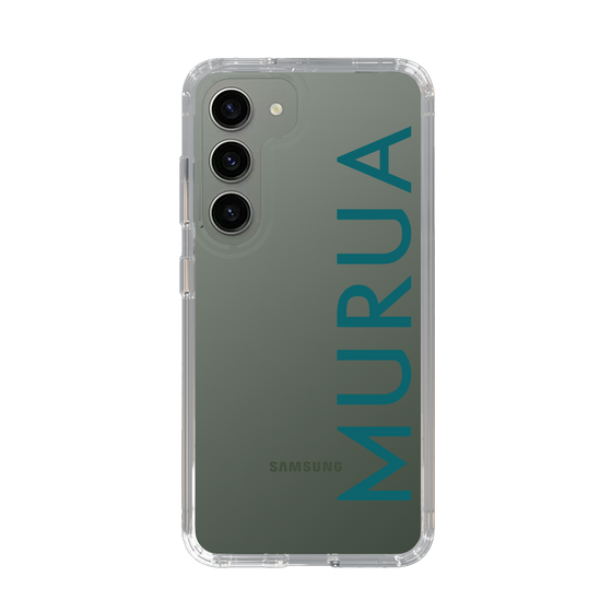 Slim Protection Case［ MURUA - Logo - Green ］