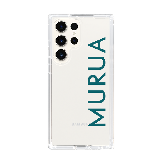 Slim Protection Case［ MURUA - Logo - Green ］