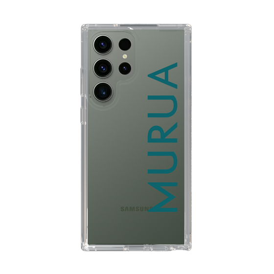 Slim Protection Case［ MURUA - Logo - Green ］