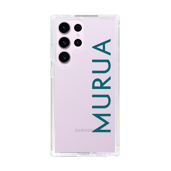 Slim Protection Case［ MURUA - Logo - Green ］