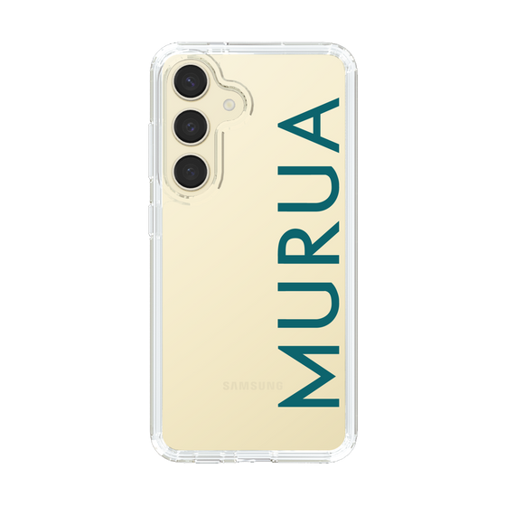 Slim Protection Case［ MURUA - Logo - Green ］