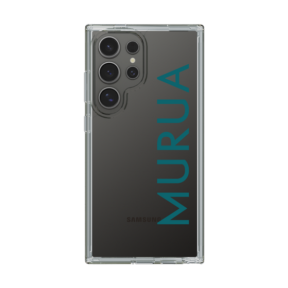 Slim Protection Case［ MURUA - Logo - Green ］