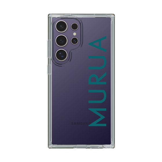 Slim Protection Case［ MURUA - Logo - Green ］