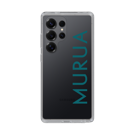 Slim Protection Case［ MURUA - Logo - Green ］