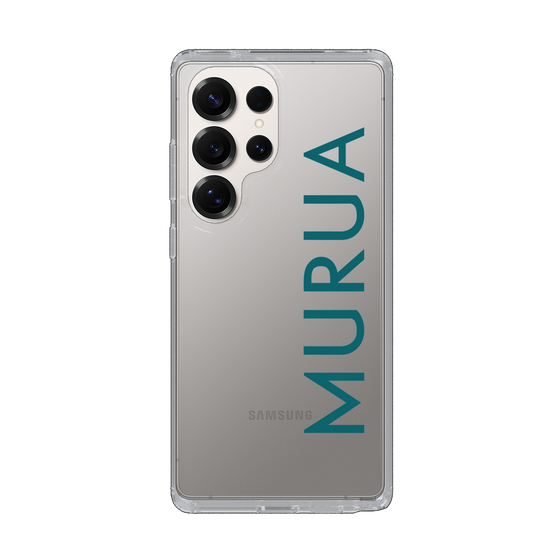Slim Protection Case［ MURUA - Logo - Green ］