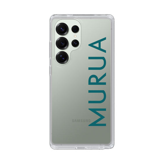 Slim Protection Case［ MURUA - Logo - Green ］