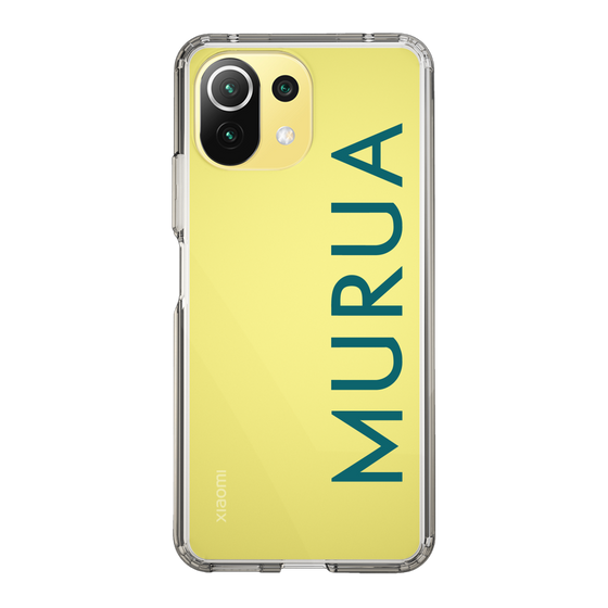 Slim Protection Case［ MURUA - Logo - Green ］