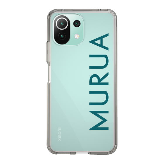 Slim Protection Case［ MURUA - Logo - Green ］