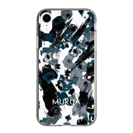 Slim Protection Case［ MURUA - Print - Black ］
