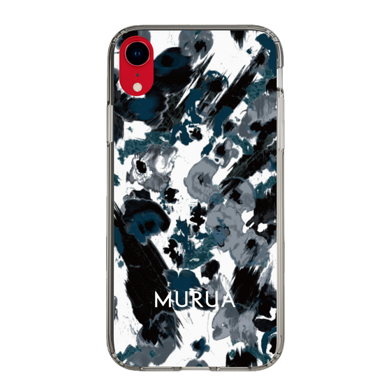 Slim Protection Case［ MURUA - Print - Black ］