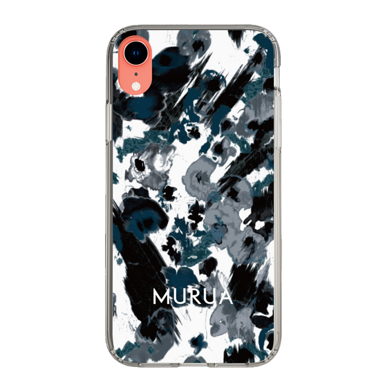Slim Protection Case［ MURUA - Print - Black ］