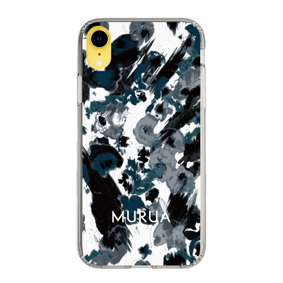 Slim Protection Case［ MURUA - Print - Black ］