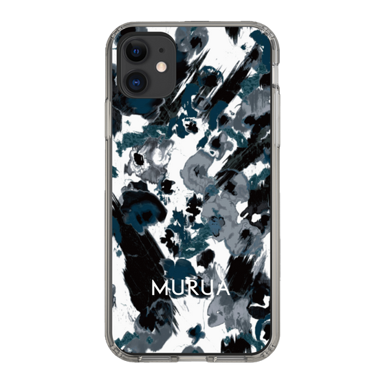 Slim Protection Case［ MURUA - Print - Black ］