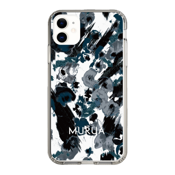 Slim Protection Case［ MURUA - Print - Black ］