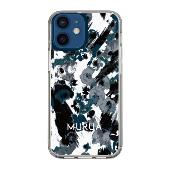 Slim Protection Case［ MURUA - Art print - Black × White ］