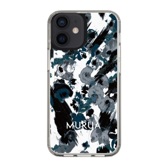 Slim Protection Case［ MURUA - Print - Black ］