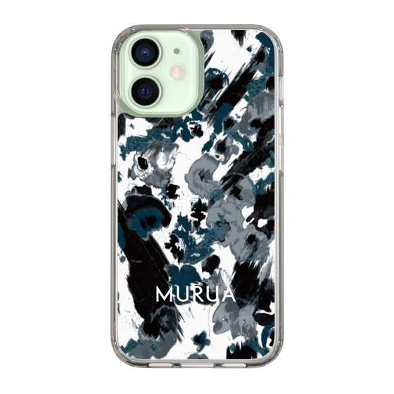 Slim Protection Case［ MURUA - Print - Black ］