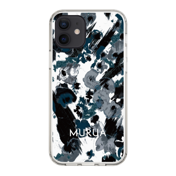 Slim Protection Case［ MURUA - Print - Black ］