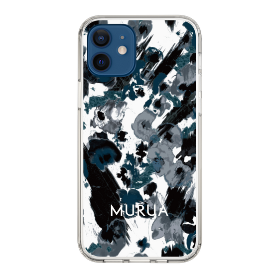 Slim Protection Case［ MURUA - Print - Black ］