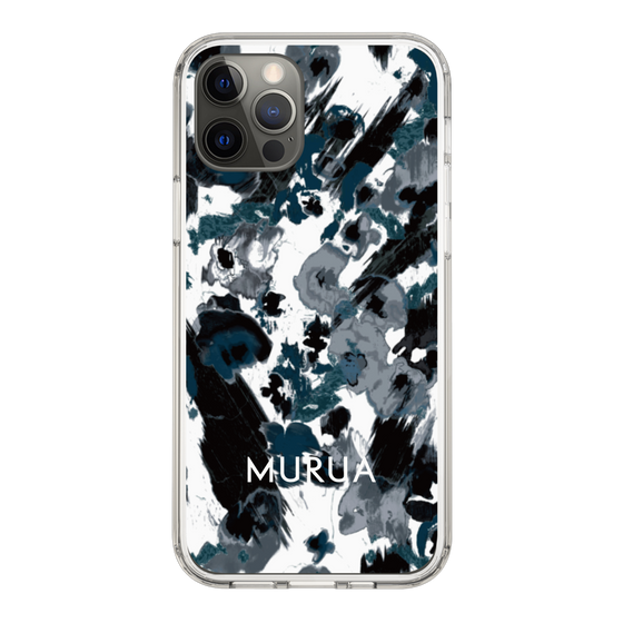 Slim Protection Case［ MURUA - Print - Black ］
