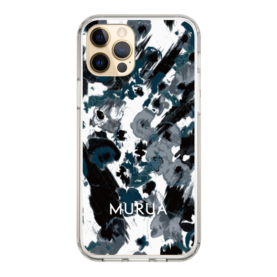 Slim Protection Case［ MURUA - Print - Black ］