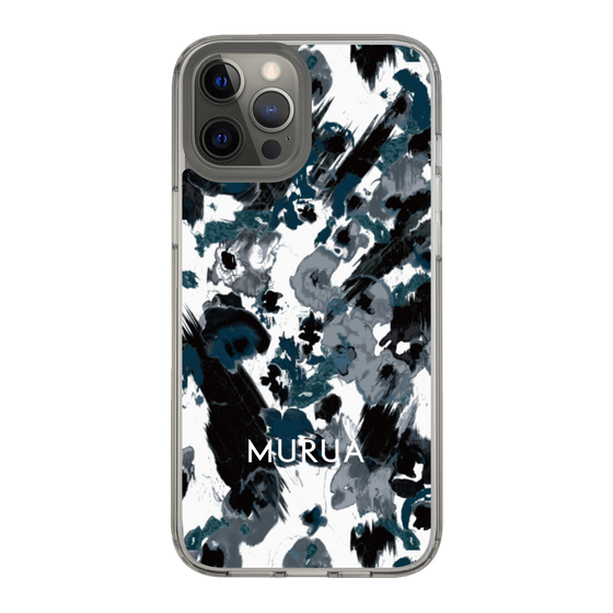 Slim Protection Case［ MURUA - Print - Black ］