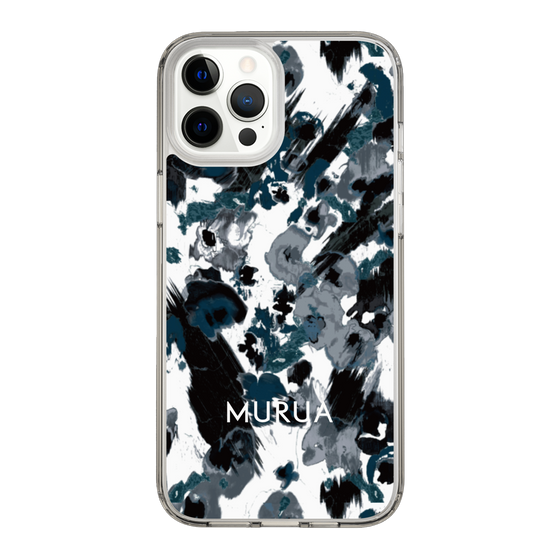 Slim Protection Case［ MURUA - Print - Black ］