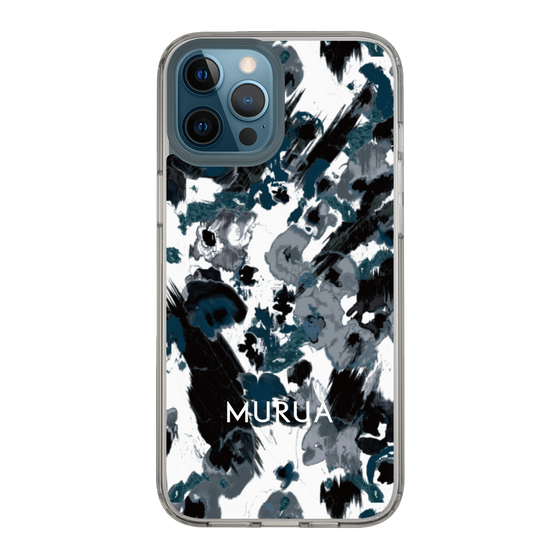 Slim Protection Case［ MURUA - Print - Black ］