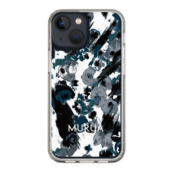 Slim Protection Case［ MURUA - Print - Black ］