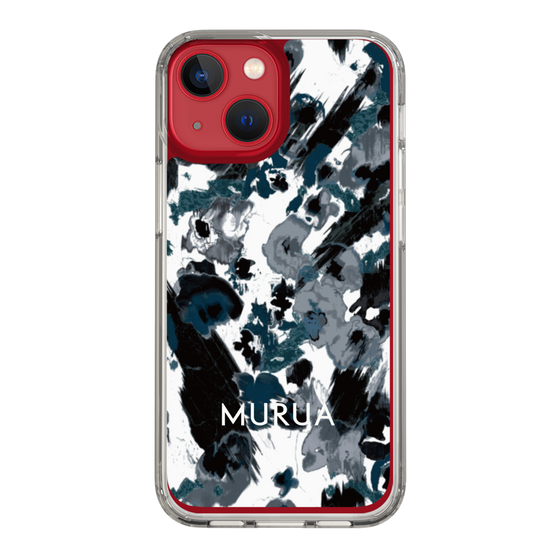 Slim Protection Case［ MURUA - Print - Black ］