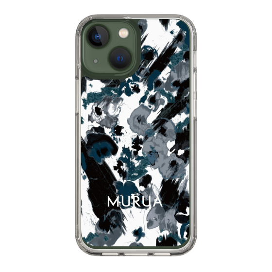 Slim Protection Case［ MURUA - Print - Black ］