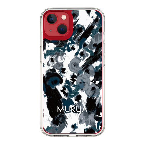Slim Protection Case［ MURUA - Print - Black ］
