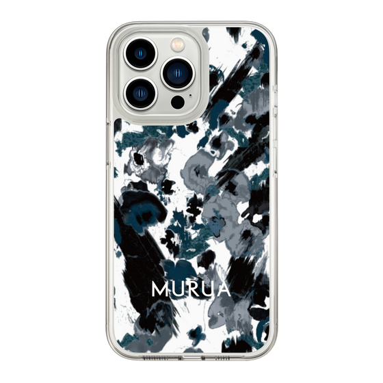 Slim Protection Case［ MURUA - Print - Black ］