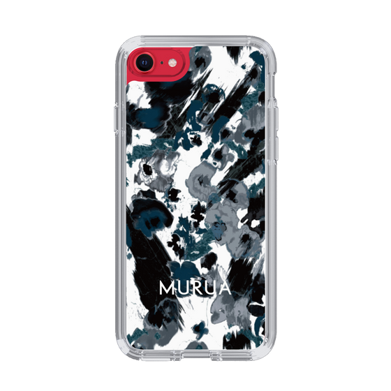 Slim Protection Case［ MURUA - Art print - Black × White ］