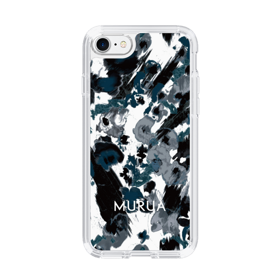 Slim Protection Case［ MURUA - Art print - Black × White ］