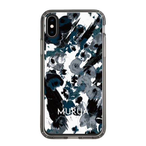 Slim Protection Case［ MURUA - Art print - Black × White ］
