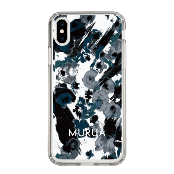 Slim Protection Case［ MURUA - Print - Black ］