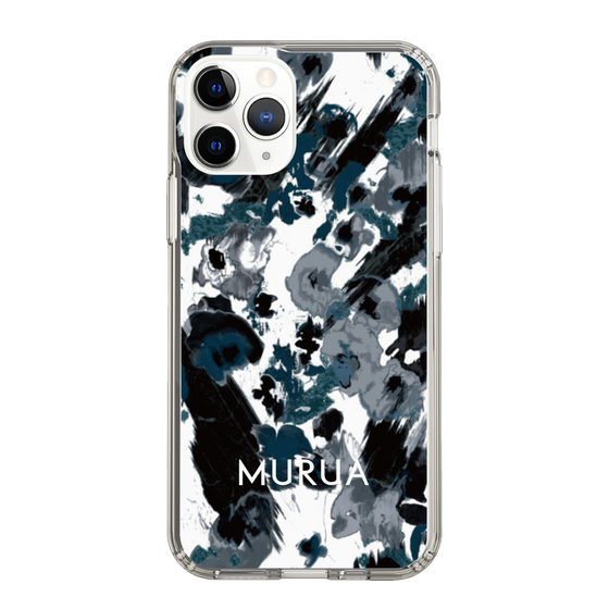 Slim Protection Case［ MURUA - Print - Black ］