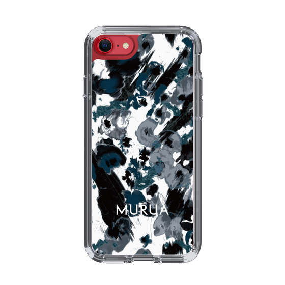 Slim Protection Case［ MURUA - Art print - Black × White ］