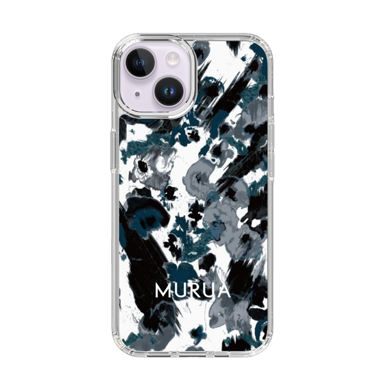 Slim Protection Case［ MURUA - Print - Black ］