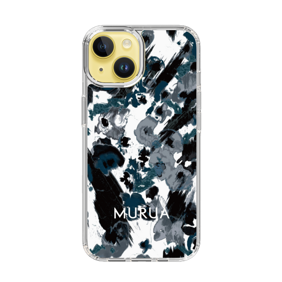 Slim Protection Case［ MURUA - Print - Black ］