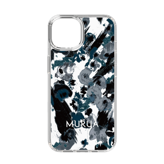 Slim Protection Case［ MURUA - Print - Black ］