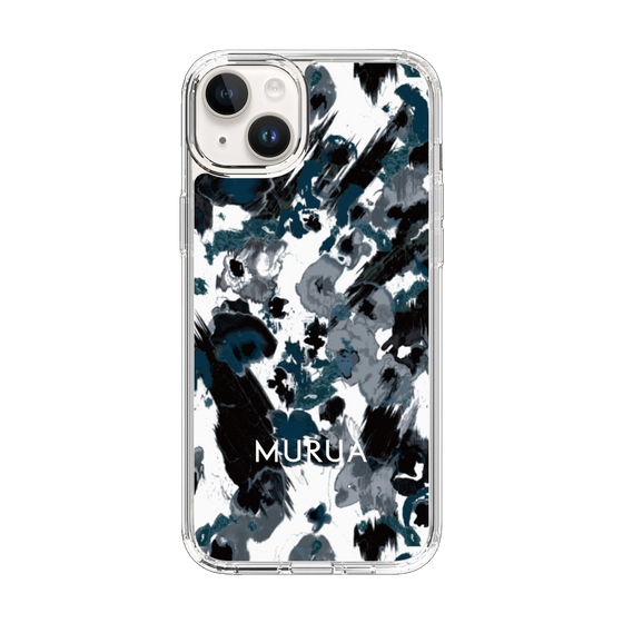 Slim Protection Case［ MURUA - Art print - Black × White ］