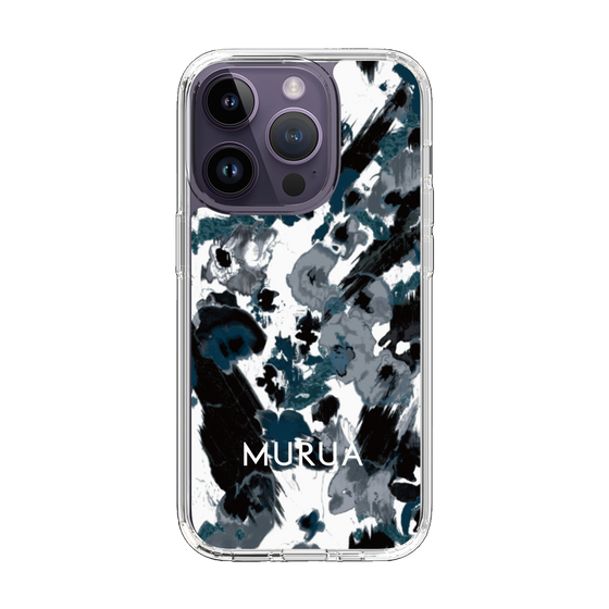 Slim Protection Case［ MURUA - Print - Black ］