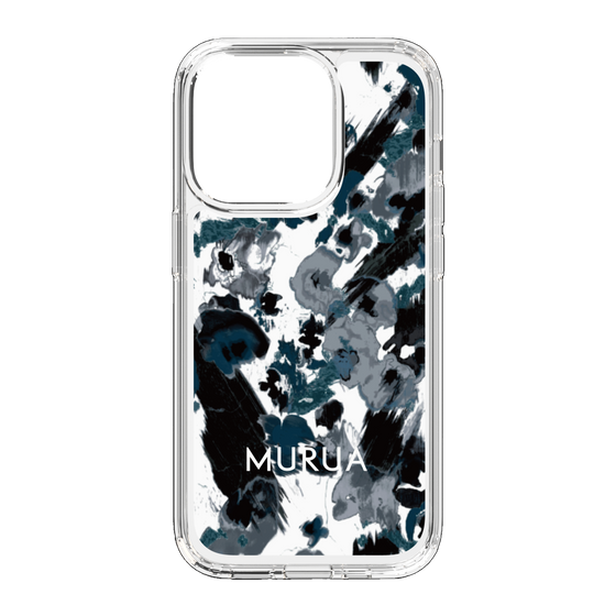 Slim Protection Case［ MURUA - Print - Black ］
