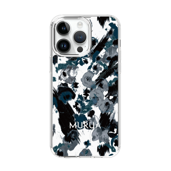 Slim Protection Case［ MURUA - Print - Black ］
