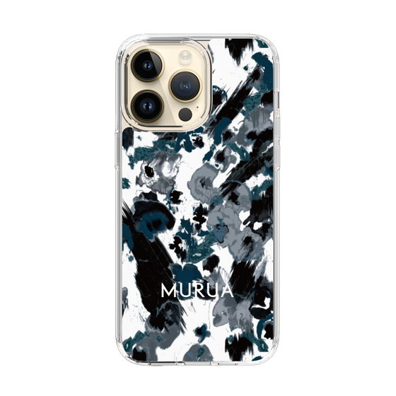 Slim Protection Case［ MURUA - Print - Black ］
